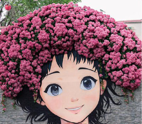 康定墙体彩绘-网红墙打卡