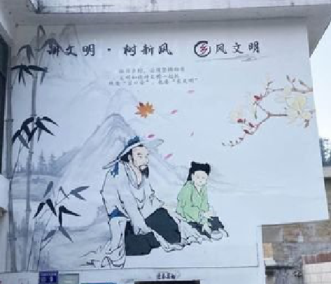 康定分享几个墙绘保养知识。